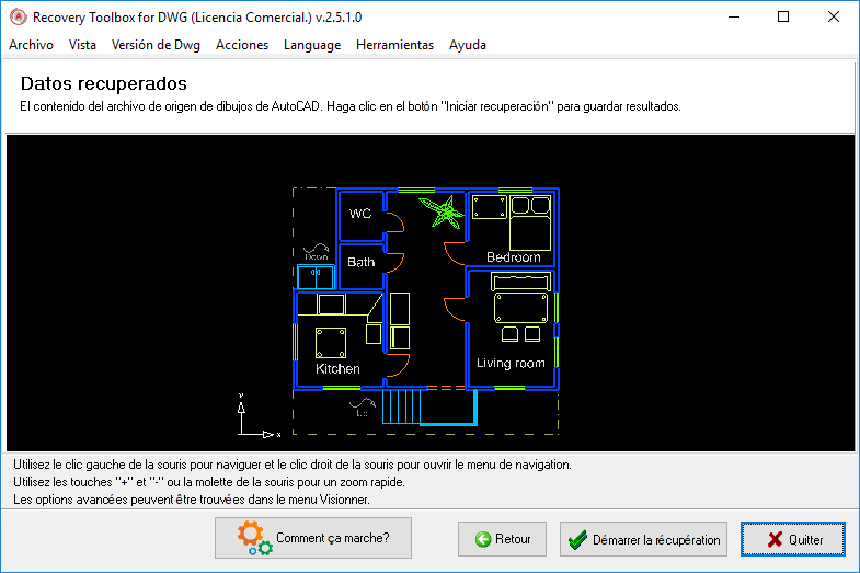 comment réparer un fichier .dwg endommagé