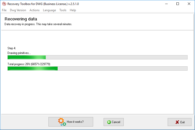 how to recover corrupted dwg