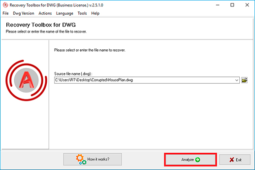 .dwg repair utility