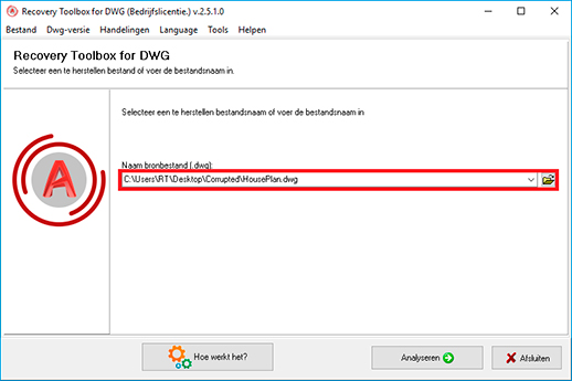 autocad beschadigde afbeelding repareren